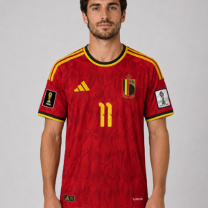 Camiseta Bélgica Mundial 2026 Doku 11
