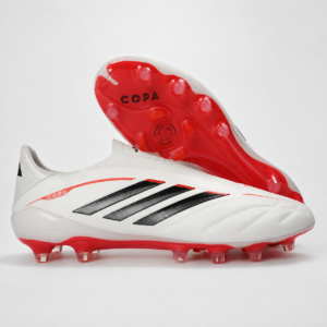 Adidas Copa FG Blanco/Rojo Sin Cordones