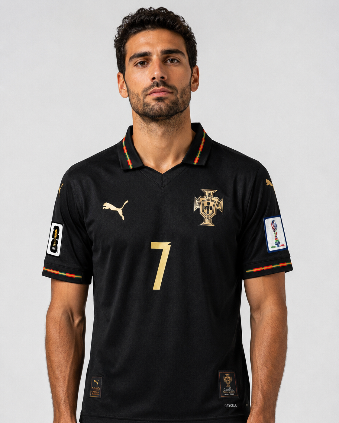 Camiseta Portugal Pantera Negra Ronaldo 7