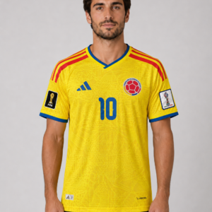 Camiseta Colombia Mundial 2026 JAMES 10