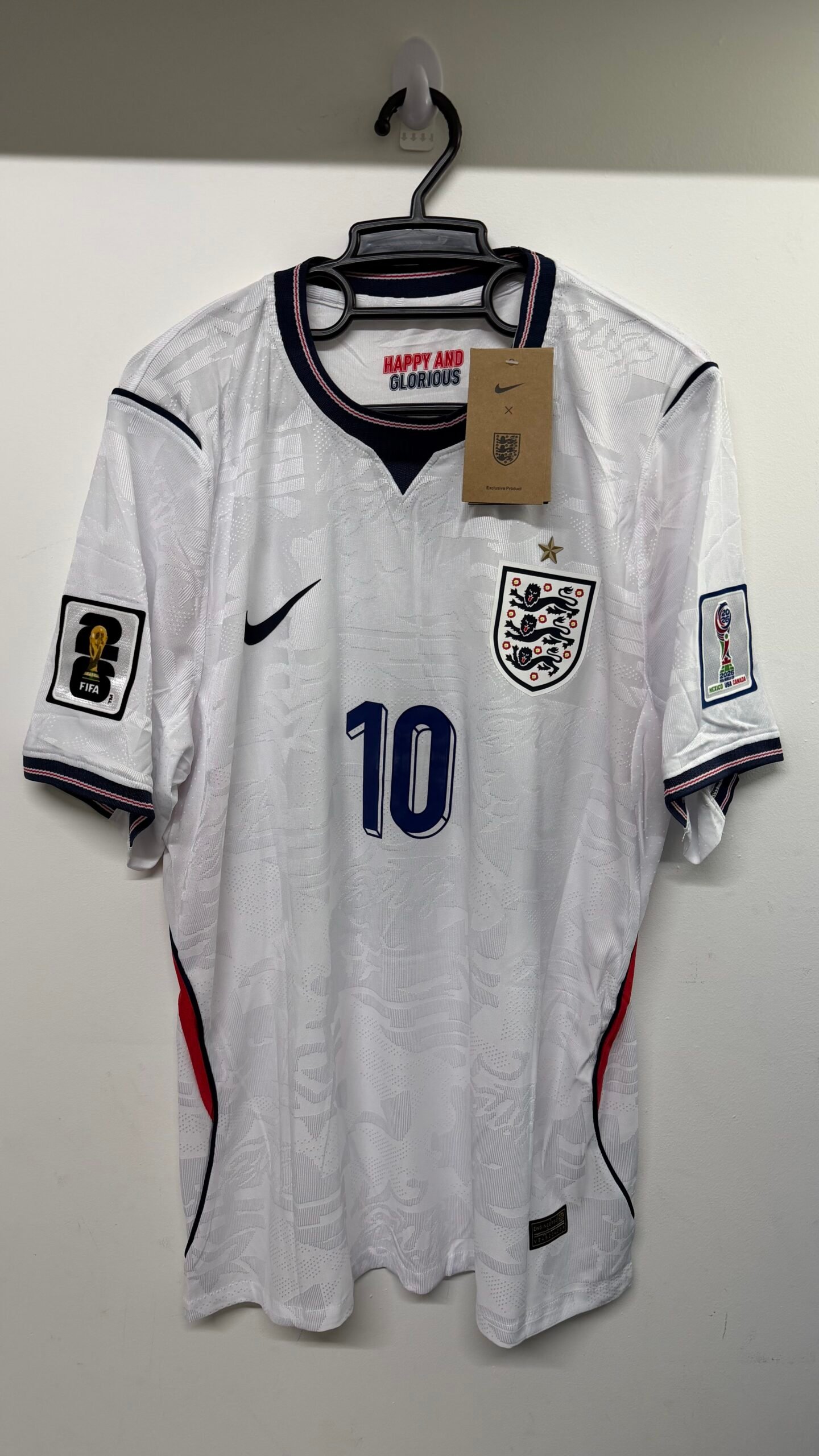 Camiseta INGLATERRA Mundial 2026 BELLINGHAM 10 - Imagen 3