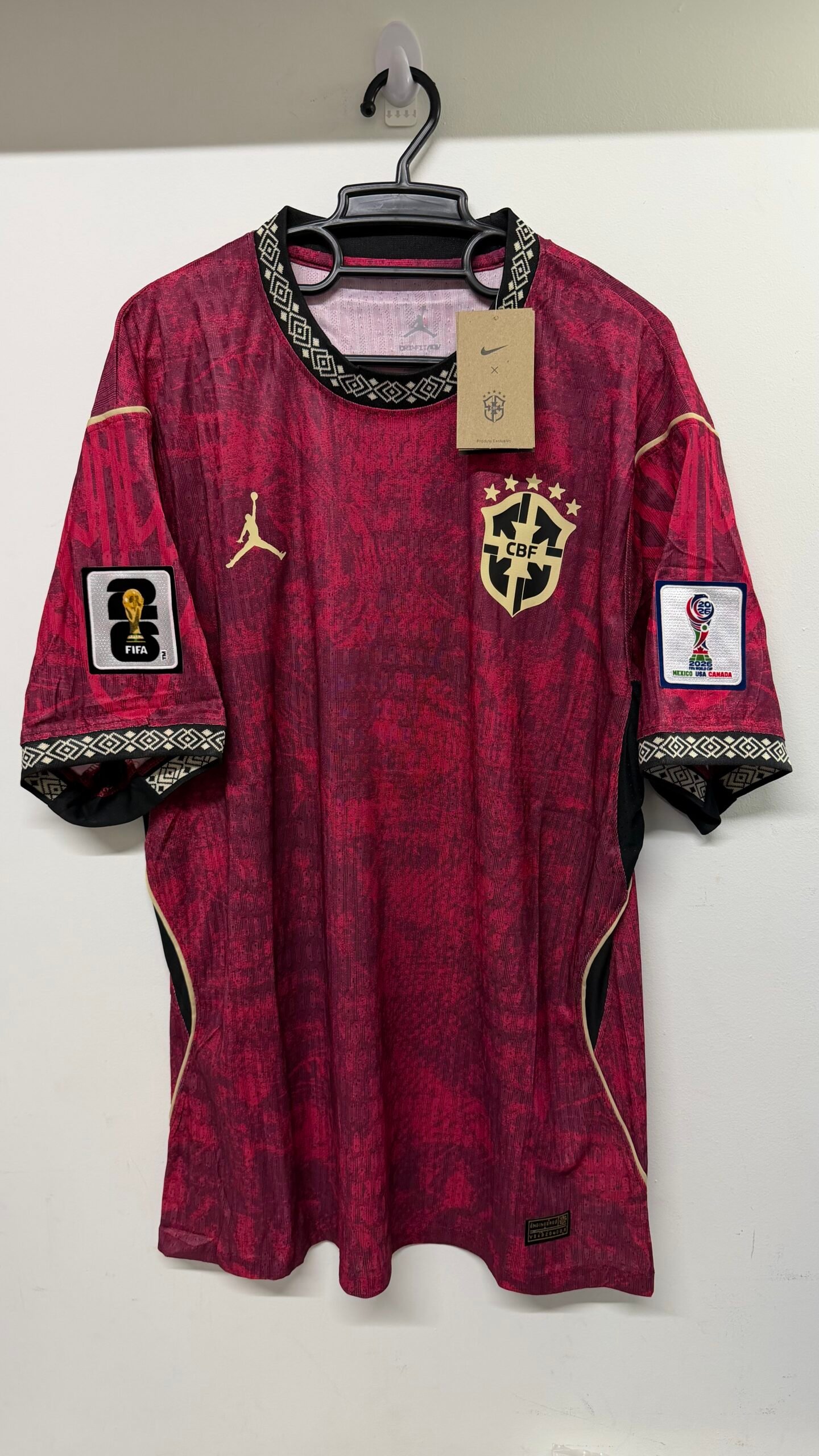 Camiseta Brasil Edición Especial JORDAN - Imagen 3