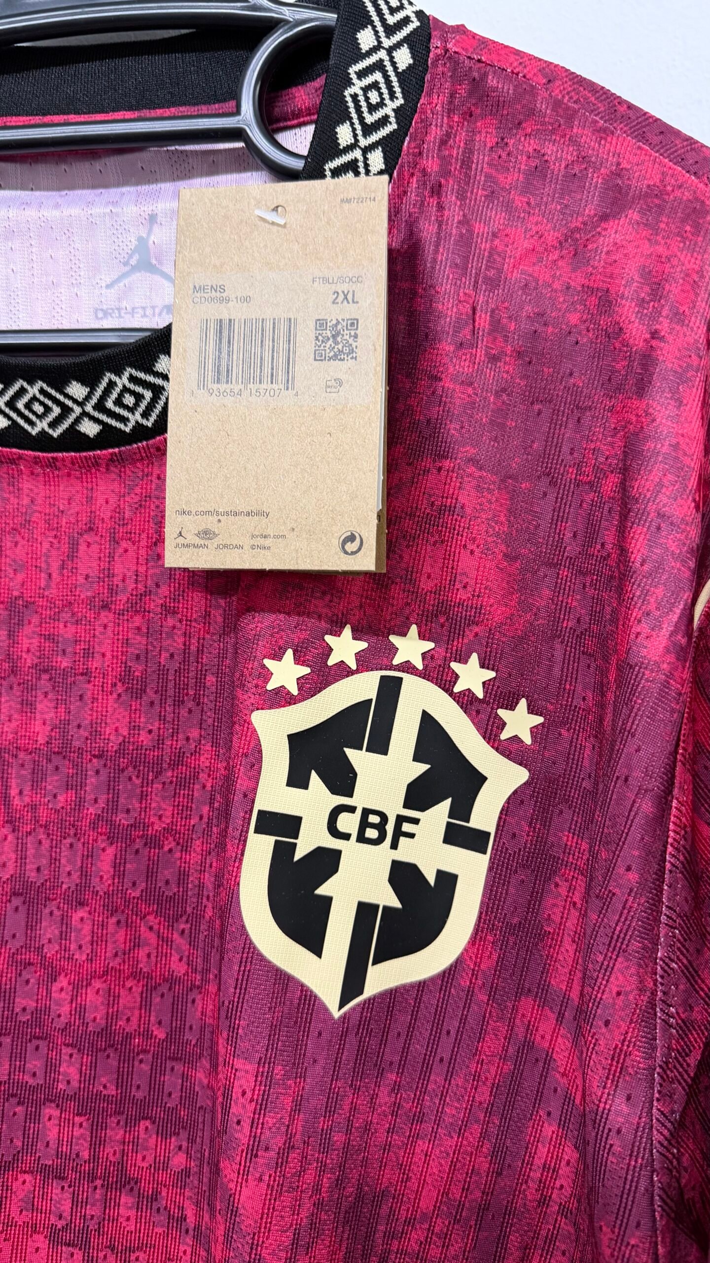 Camiseta Brasil Edición Especial JORDAN - Imagen 7