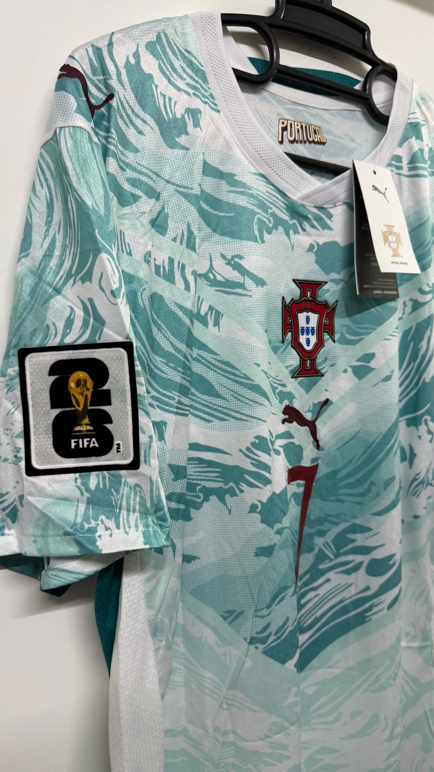 Camiseta Portugal Alternativa Mundial 2026 RONALDO 7 - Imagen 5