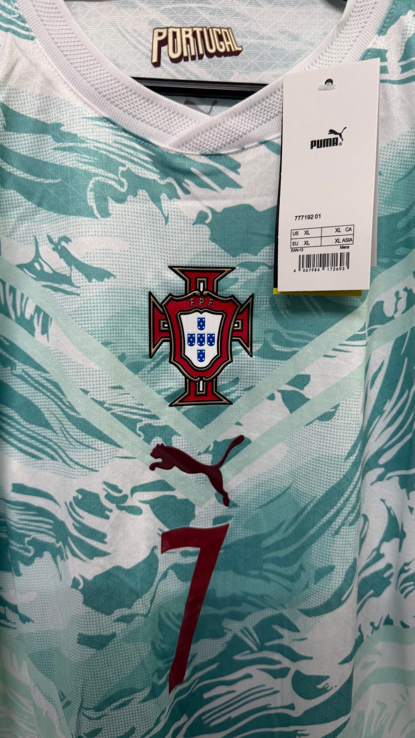 Camiseta Portugal Alternativa Mundial 2026 RONALDO 7 - Imagen 8