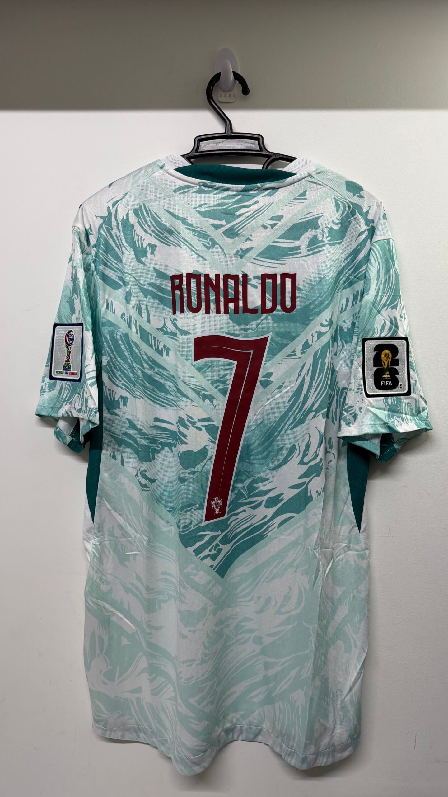 Camiseta Portugal Alternativa Mundial 2026 RONALDO 7 - Imagen 9