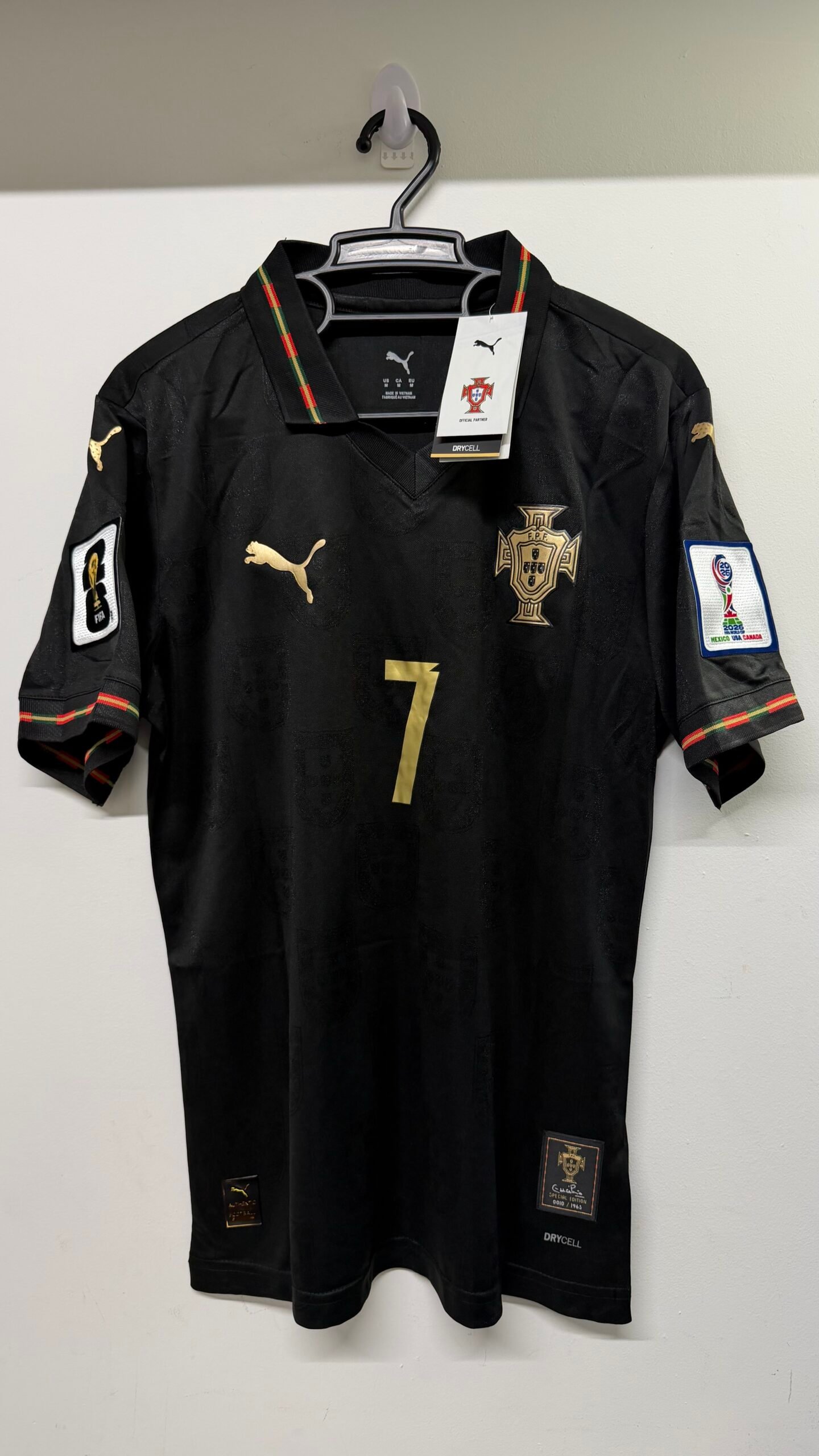 Camiseta Portugal Pantera Negra Ronaldo 7 - Imagen 3