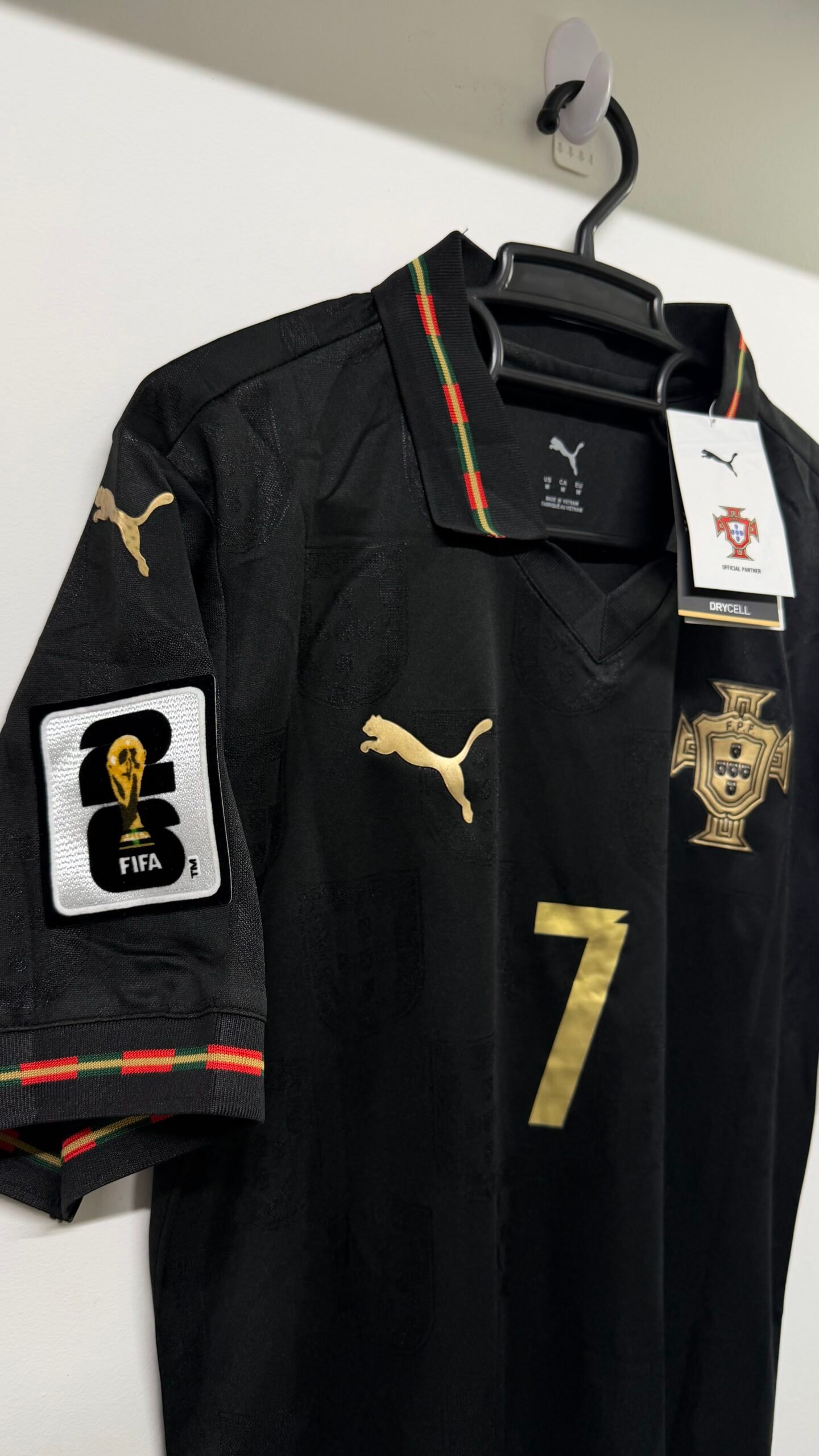Camiseta Portugal Pantera Negra Ronaldo 7 - Imagen 6