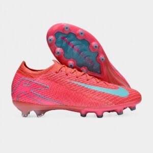 Calzado de Fútbol Air Zoom Rosa Coral AG