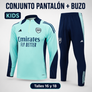 Conjunto Pantalón + Buzo Kids ARSENAL