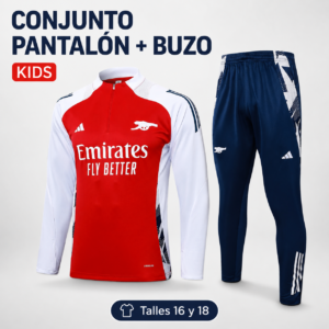 Conjunto Pantalón + Buzo Kids ARSENAL
