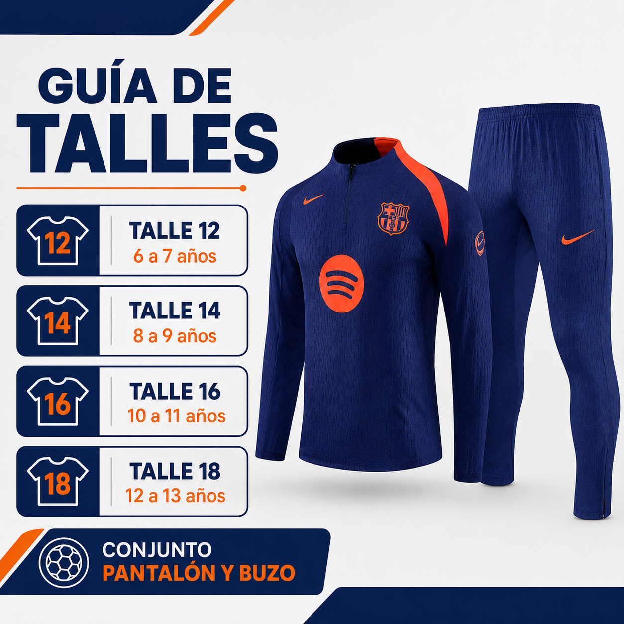 Conjunto Pantalón + Buzo Kids BARCELONA - Imagen 2