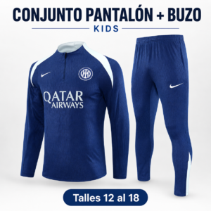 Conjunto Pantalón + Buzo Kids INTER DE MILAN