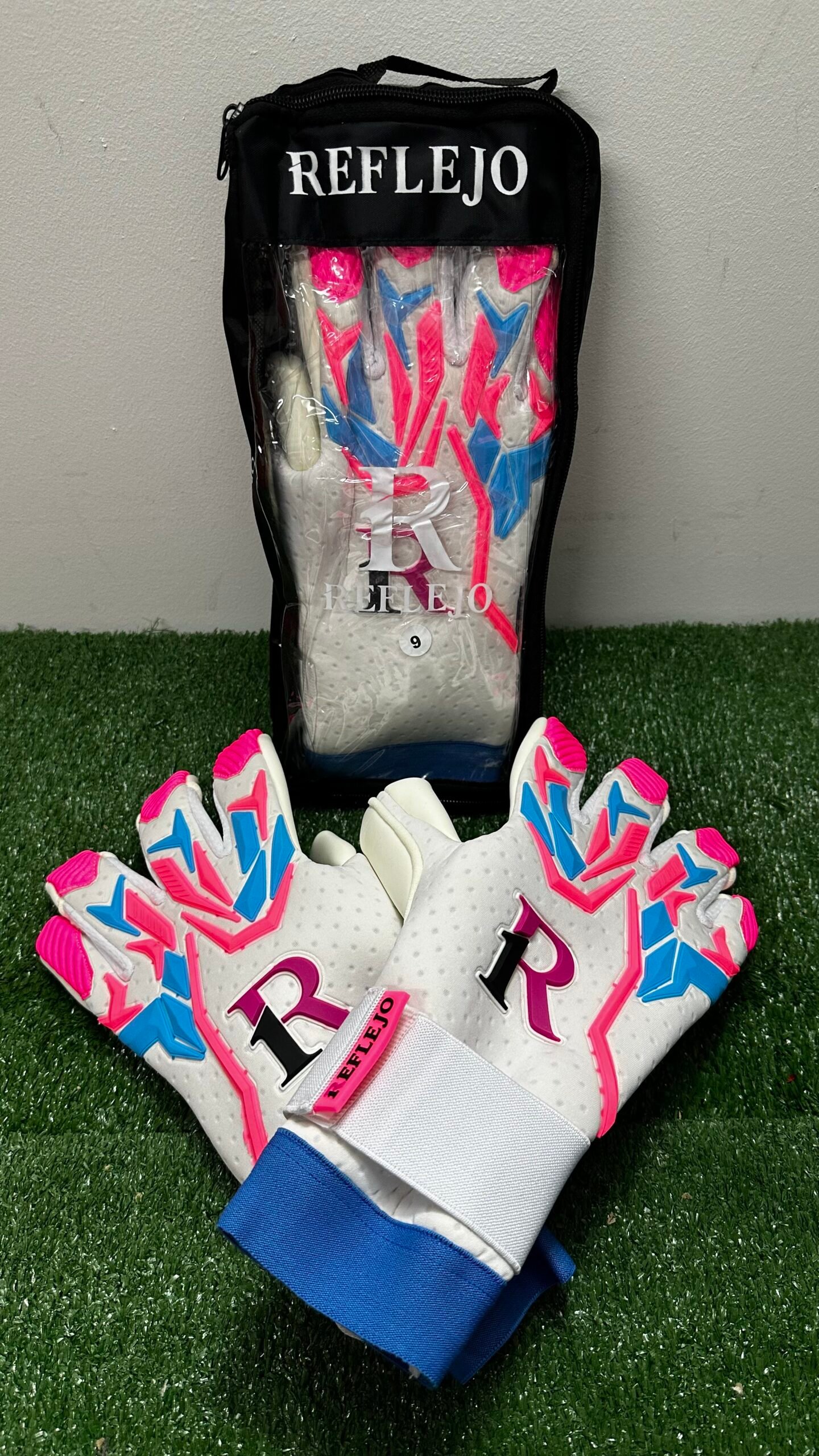 Guantes de Arquero REFLEJO Fusion Pink Pro - Imagen 2