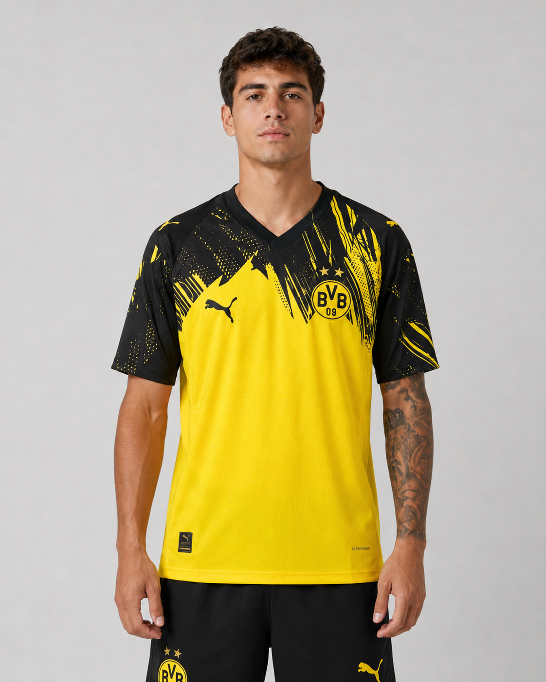 Camiseta Borussia Dortmund – Amarilla y Negra